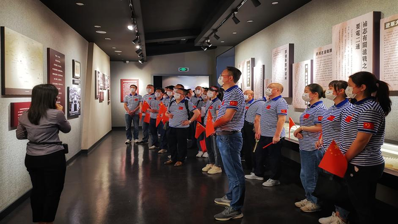 重溫崢嶸歲月，感悟紅色初心 ——瀘天化弘旭黨委開展“學黨史 感黨恩 跟黨走” 主題黨日活動(圖3)