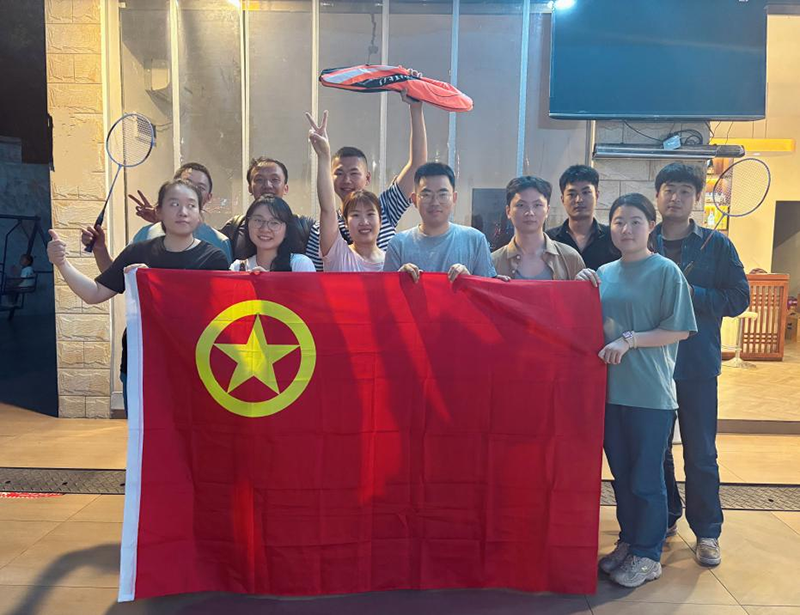 弘旭團(tuán)總支開(kāi)展“青春活力π”比賽活動(dòng)(圖1)