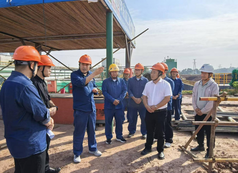 傅利才、郭春建到化工園區(qū)項(xiàng)目現(xiàn)場(chǎng)開展節(jié)前安全檢查