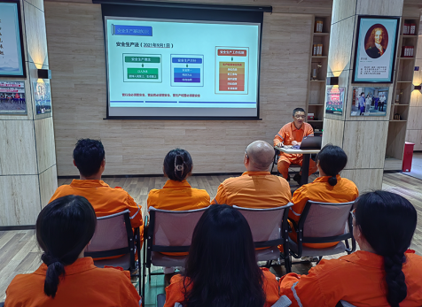 弘旭公司開展安全生產(chǎn)月專題培訓